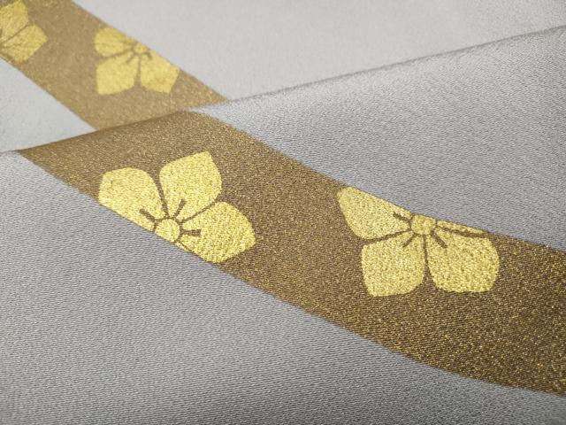 平和屋着物●訪問着 竹屋町刺繍 流線花文 金彩 正絹 逸品 CABC2194ut