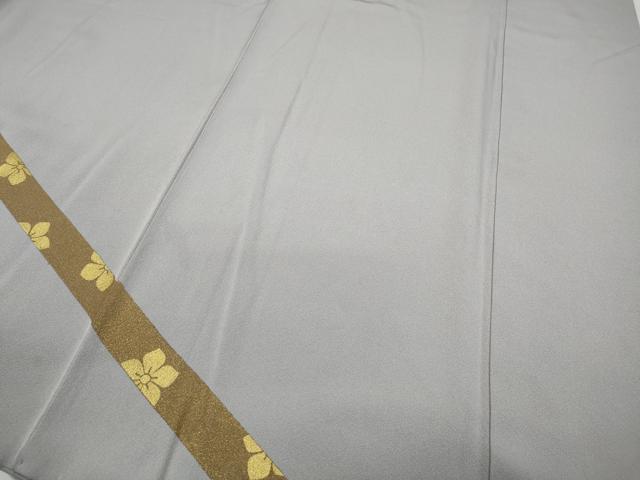 平和屋着物●訪問着 竹屋町刺繍 流線花文 金彩 正絹 逸品 CABC2194ut