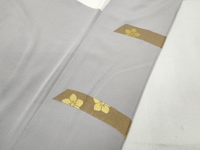 平和屋着物●訪問着 竹屋町刺繍 流線花文 金彩 正絹 逸品 CABC2194ut
