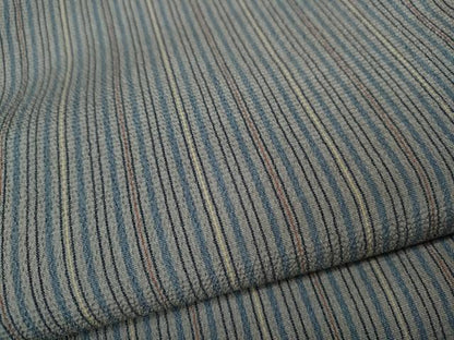 平和屋着物●本塩沢 縞 三越扱い 正絹 逸品 CABC2201ut