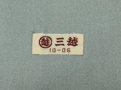 平和屋着物●本塩沢 縞 三越扱い 正絹 逸品 CABC2201ut