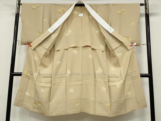 平和屋着物●長襦袢 無双仕立て 源氏香吉祥花文 正絹 逸品 CABC2210ut