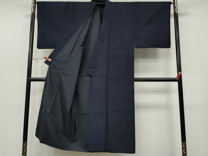 平和屋着物●男性 結城紬 杢 正絹 逸品 CABC2231ut
