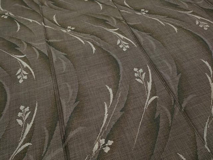 平和屋着物●本場大島紬 9マルキ 枝花文 正絹 逸品 CABC2241ut