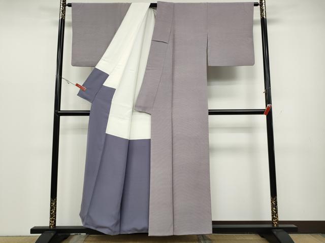 平和屋着物●江戸小紋 作家物 角通し 正絹 逸品 CABC2250ut