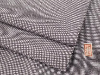 平和屋着物●江戸小紋 作家物 角通し 正絹 逸品 CABC2250ut