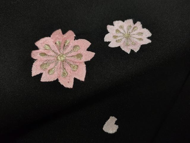 平和屋着物●女性 行灯袴 総刺繍 糸巻き花文 金糸 洗える着物 CABC2267ut