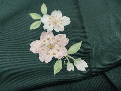 平和屋着物●女性 行灯袴 総刺繍 舞桜文 金糸 洗える着物 CABC2272ut