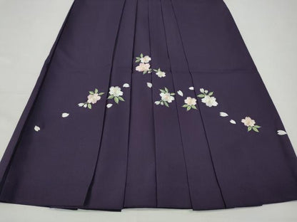 平和屋着物●女性 行灯袴 総刺繍 舞桜文 金糸 洗える着物 CABC2274ut