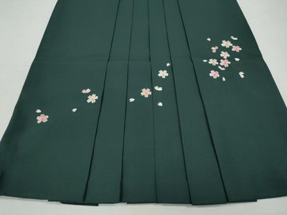 平和屋着物●女性 行灯袴 総刺繍 舞桜文 金糸 洗える着物 CABC2275ut