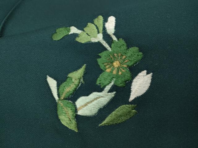平和屋着物●女性 行灯袴 総刺繍 桜丸文 暈し染め 金糸 洗える着物 CABC2279ut