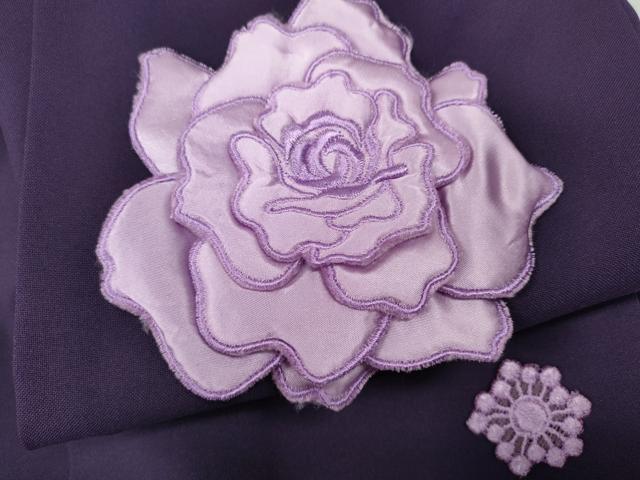 平和屋着物●女性 行灯袴 総刺繍 舞花文 洗える着物 CABC2280ut