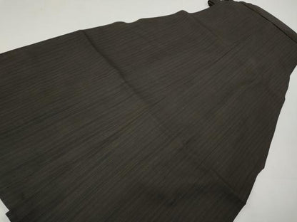 平和屋着物●男性 馬乗り袴 縞 正絹 逸品 CABC2281ut