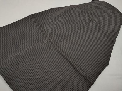 平和屋着物●男性 馬乗り袴 縞 正絹 逸品 CABC2282ut