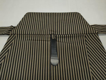平和屋着物●男性 馬乗り袴 縞 正絹 逸品 CABC2283ut