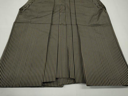 平和屋着物●男性 馬乗り袴 縞 正絹 逸品 CABC2283ut