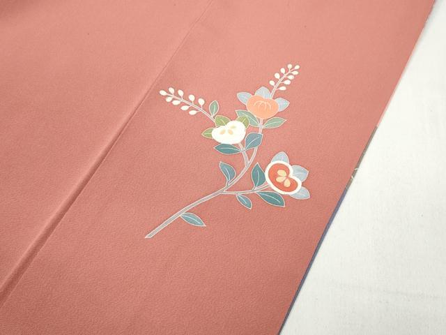 平和屋着物●訪問着 作家物 駒刺繍 道長雪輪草花文 暈し染め 金彩 正絹 逸品 CABC2307ut