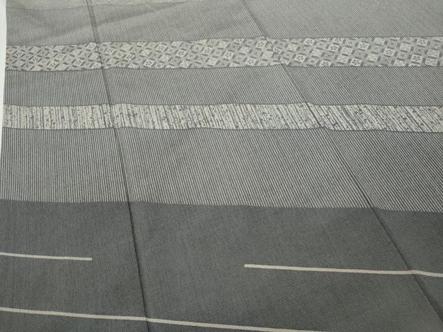 平和屋着物●本塩沢 訪問着 吉祥文 京都きもの友禅扱い 正絹 逸品 CABC2309ut