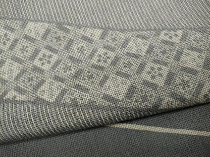 平和屋着物●本塩沢 訪問着 吉祥文 京都きもの友禅扱い 正絹 逸品 CABC2309ut