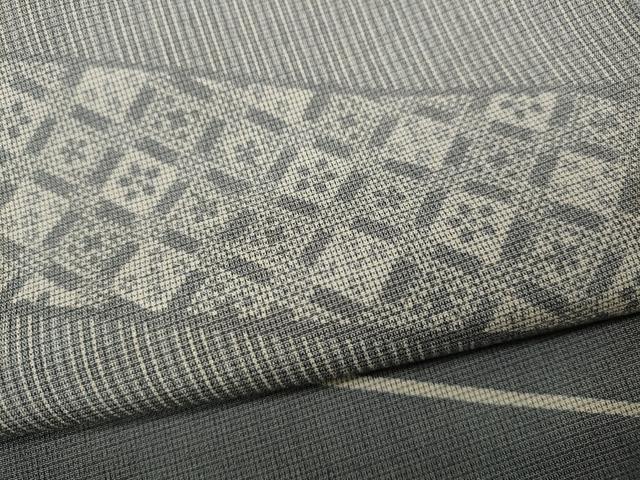 平和屋着物●本塩沢 訪問着 吉祥文 京都きもの友禅扱い 正絹 逸品 CABC2309ut