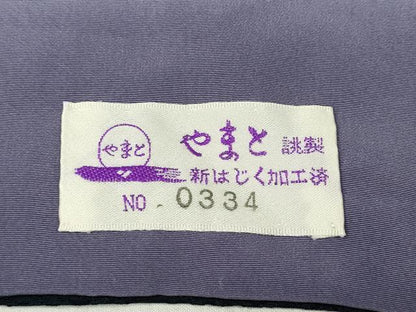平和屋着物●上質な小紋 花唐草文 金彩 やまと誂製 ロング丈 正絹 逸品 CABC2322ut