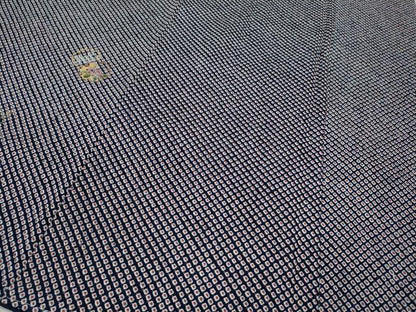 平和屋着物●色留訪問着 総絞り 総刺繍 雪輪花文 金彩 正絹 逸品 未使用 CABC2334ut