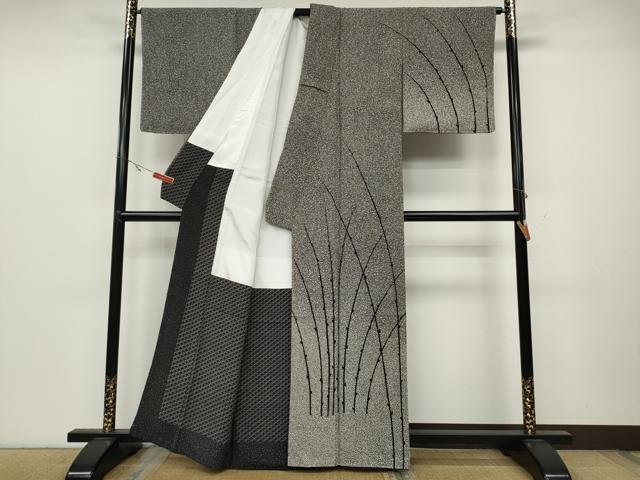 平和屋着物●二代目 川村久太郎 訪問着 枝蕾 正絹 逸品 CABC2339ut