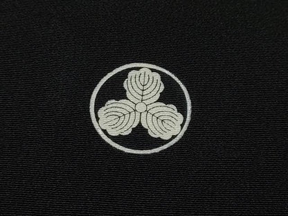 平和屋着物●豪華黒留袖 友禅 作家物 飛鳥枝花文 ロング丈 正絹 逸品 未使用 CABC2358ut