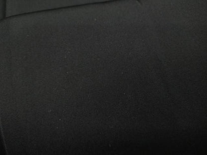平和屋着物●男性 黒紋付 キングサイズ 正絹 逸品 CABC2360ut