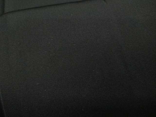 平和屋着物●男性 黒紋付 キングサイズ 正絹 逸品 CABC2360ut