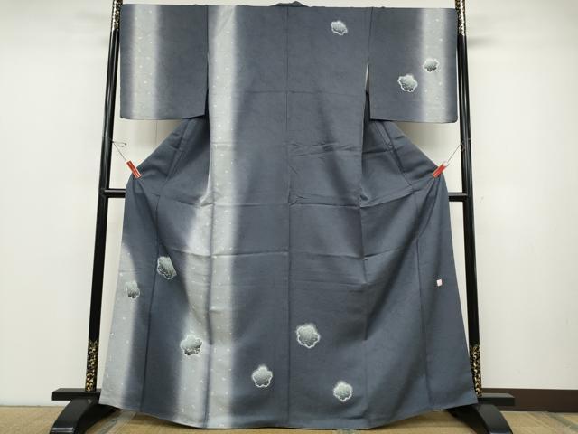 平和屋着物●訪問着 作家物 舞桜文 暈し染め 金彩 正絹 逸品 CABC2375ut
