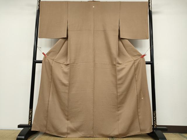 平和屋着物●伝統工芸師 服部光擴 江戸小紋 鮫小紋柄 正絹 逸品 CABC2378ut
