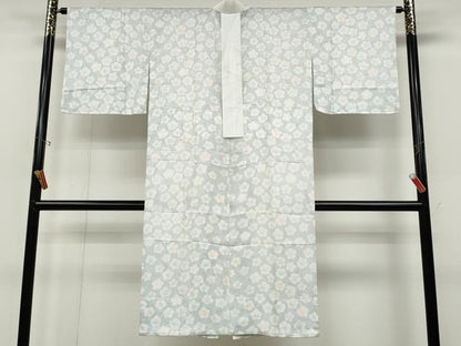 平和屋着物●長襦袢 無双仕立て 舞花文 正絹 逸品 CABC2392ut