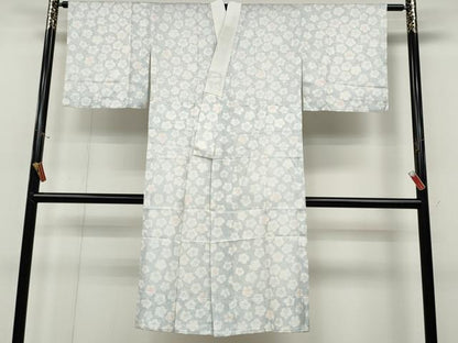 平和屋着物●長襦袢 無双仕立て 舞花文 正絹 逸品 CABC2392ut