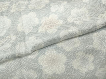 平和屋着物●長襦袢 無双仕立て 舞花文 正絹 逸品 CABC2392ut