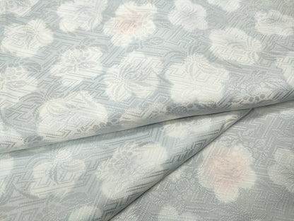 平和屋着物●長襦袢 無双仕立て 舞花文 正絹 逸品 CABC2392ut