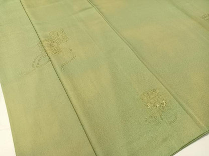平和屋着物▼中国三大刺繍 スワトウ相良刺繍 総刺繍 訪問着 貝桶花文 暈し染め 正絹 逸品 CABC2591vp