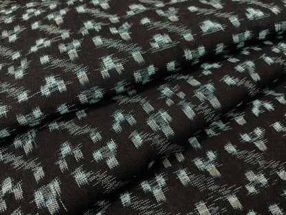 平和屋着物●久留米絣 単衣 絣吉祥文様 綿 逸品 CABC2629vp