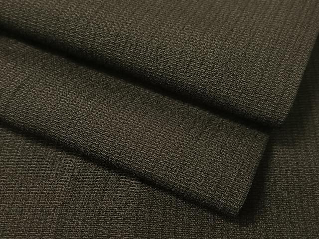 平和屋着物●男性 お召 縞 正絹 逸品 CABC2637vp