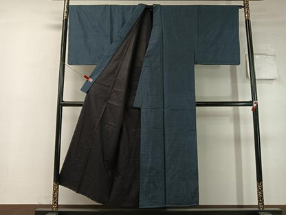 平和屋着物●男性 本場大島紬 100亀甲 総詰め 正絹 逸品 未使用 CABC2640vp