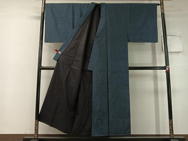平和屋着物●男性 本場大島紬 100亀甲 総詰め 正絹 逸品 未使用 CABC2640vp
