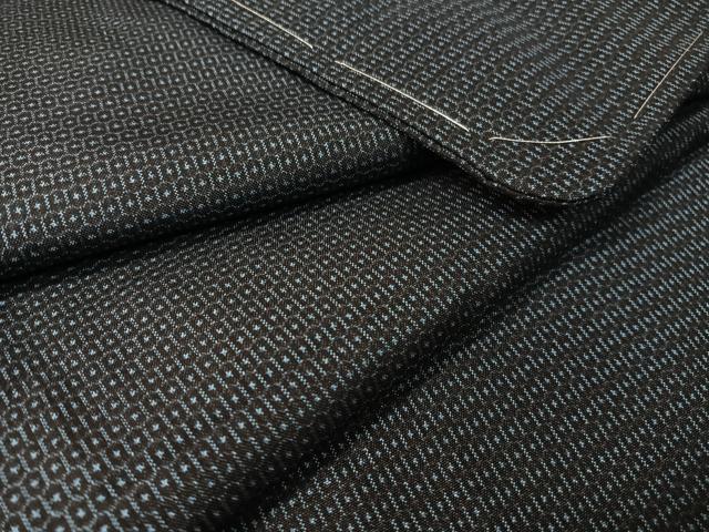 平和屋着物●男性 本場大島紬 100亀甲 総詰め 正絹 逸品 未使用 CABC2640vp