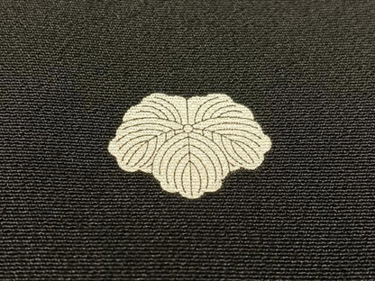 平和屋着物●豪華黒留袖 友禅 作家物 花鳥文 正絹 逸品 CABC2643vp
