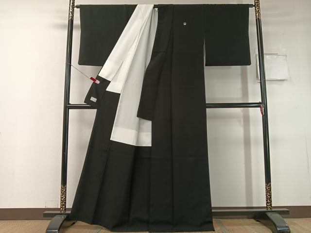平和屋着物●洗える最高級着物 ＜英＞はなぶさ謹製 黒紋付 CABC2653vp