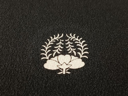 平和屋着物●洗える最高級着物 ＜英＞はなぶさ謹製 黒紋付 CABC2653vp