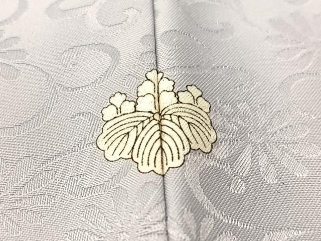 平和屋着物●洗える最高級着物 ＜英＞はなぶさ謹製 色無地 菊唐草地紋 淡藤色 CABC2655vp