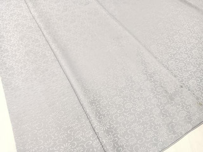 平和屋着物●洗える最高級着物 ＜英＞はなぶさ謹製 色無地 菊唐草地紋 淡藤色 CABC2655vp