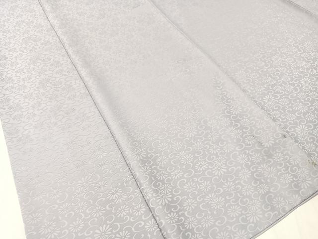 平和屋着物●洗える最高級着物 ＜英＞はなぶさ謹製 色無地 菊唐草地紋 淡藤色 CABC2655vp