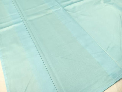 平和屋着物●洗える最高級着物 ＜英＞はなぶさ謹製 色無地 空色 たとう紙付き 背抜き仕立て CABC2664vp