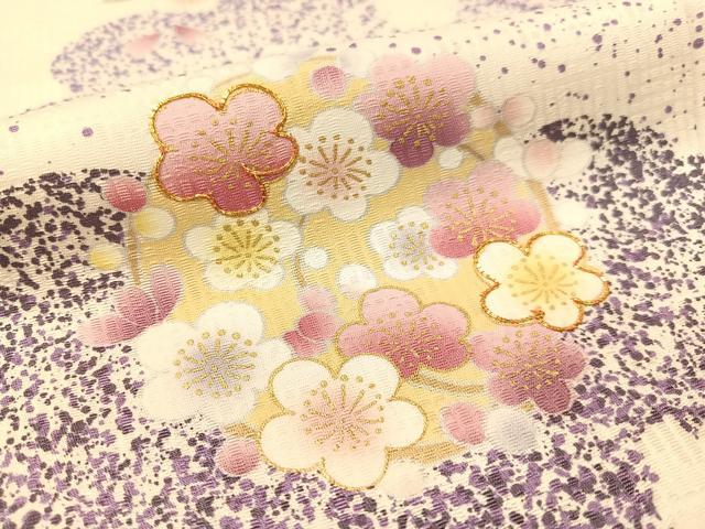 平和屋着物●訪問着 作家物 駒刺繍 雲取り花丸文 金彩 正絹 逸品 CABC2666vp
